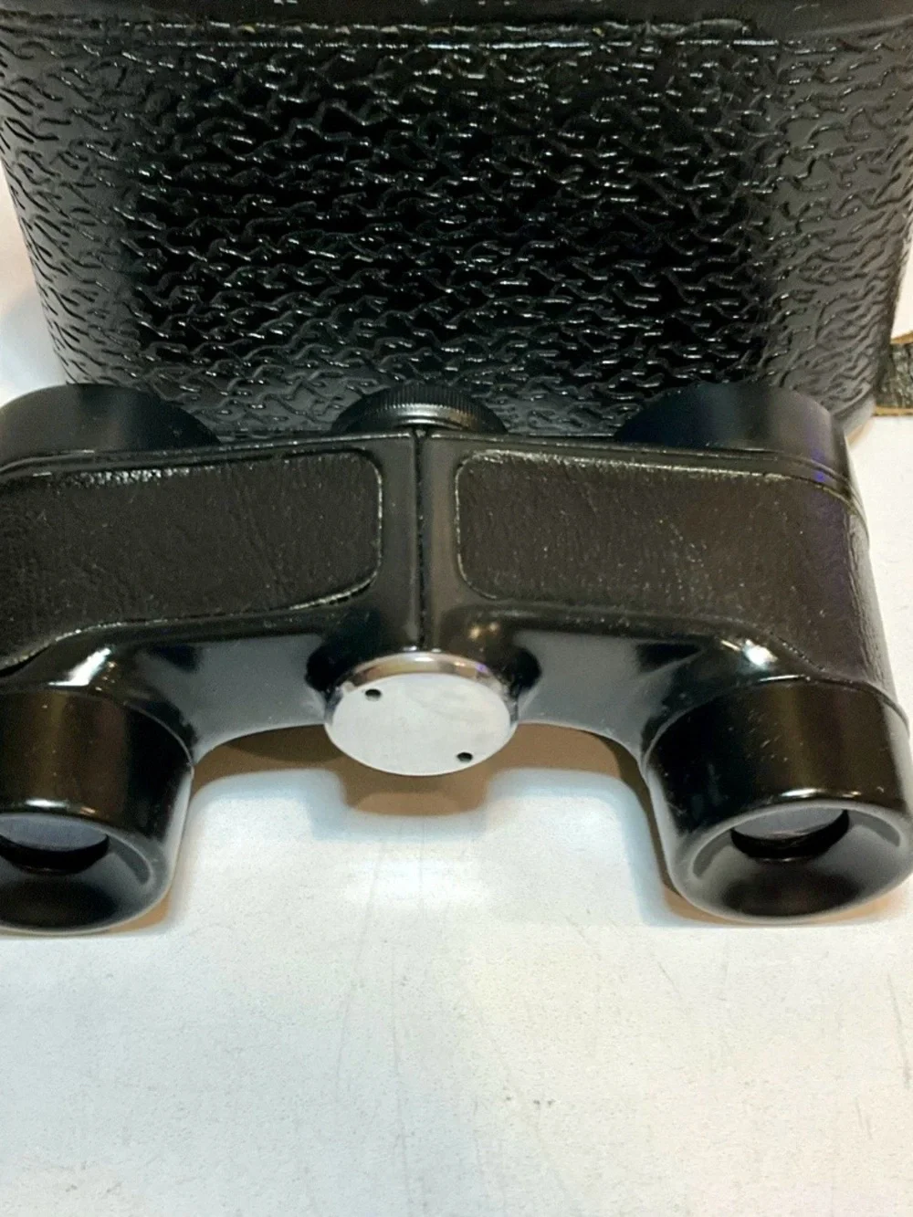 Vintage United USSR Binoculars with Original Black Carrying Case and Strap